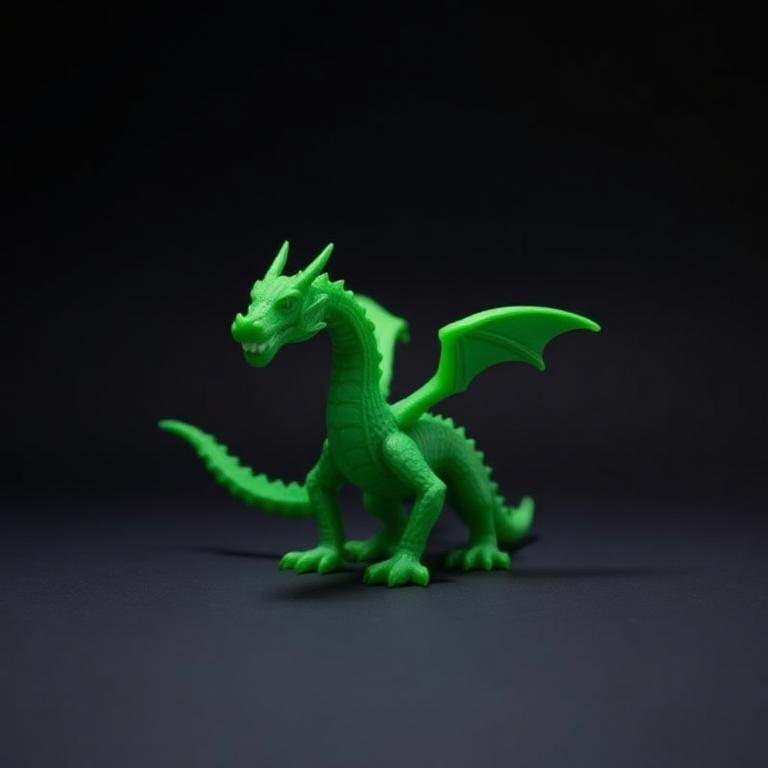 Miniatura de Dragão Flexível